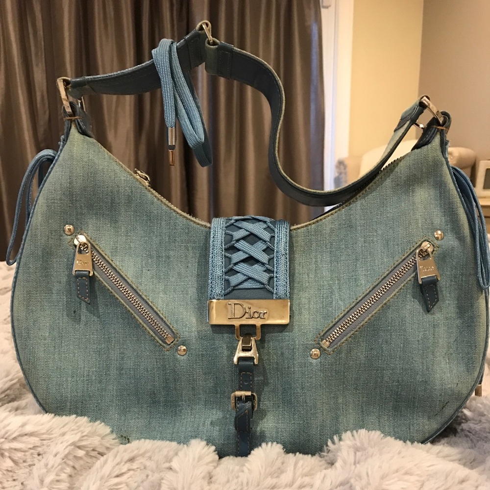 Dior denim bag
